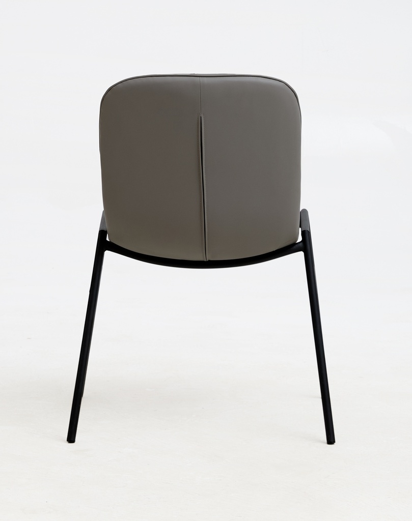 SILLA COMEDOR RAVEN GRIS (60x62x82.5x47CM)