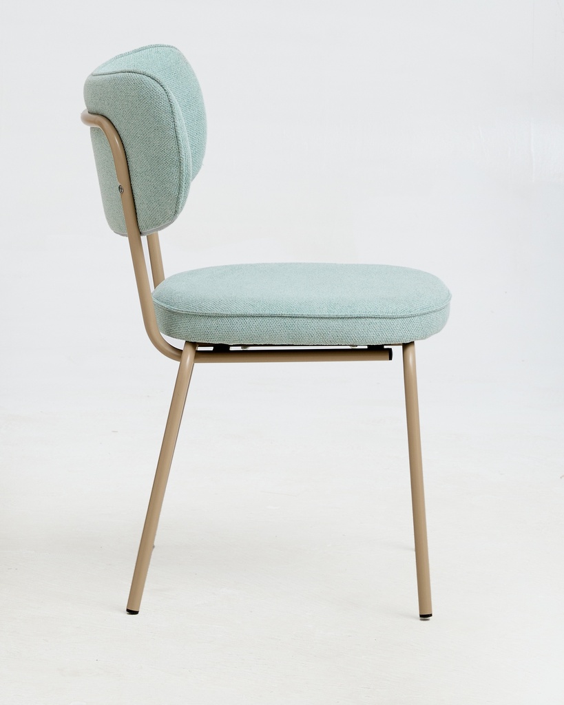 SILLA COMEDOR THERESA VERDE(50x57x81x48CM)