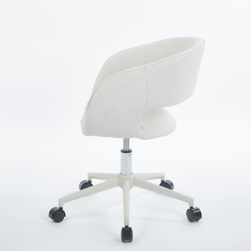 SILLA DE OFICINA HOLLY BEIGE(52x58x73/81x41/52CM)