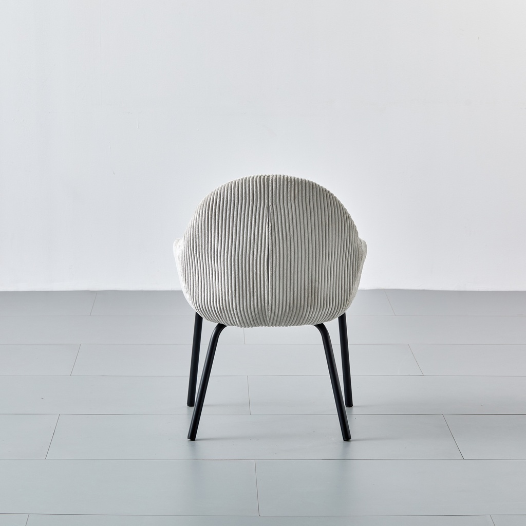 SILLA COMEDOR BELLA GRIS CLARO(62x69x82x47CM)