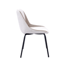 SILLA COMEDOR DEB GRIS CLARO CON CAFÉ1048(49.5x57x80x47CM)