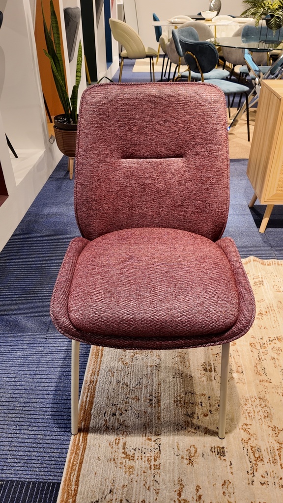 SILLA COMEDOR OWEN ROJO(50x58x87x49CM)