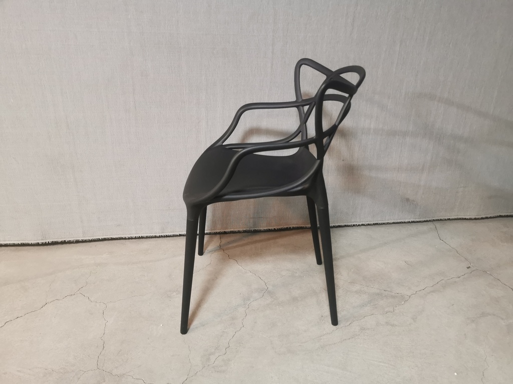 SILLA HERMES COLOR NEGRO COMEDOR (YWJ-6648)