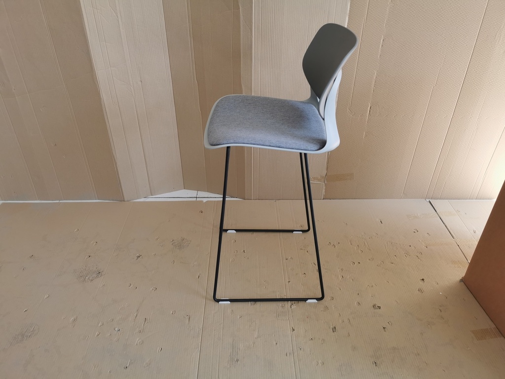 SILLA BAR AURORA GRIS (52x44.5x106CM)