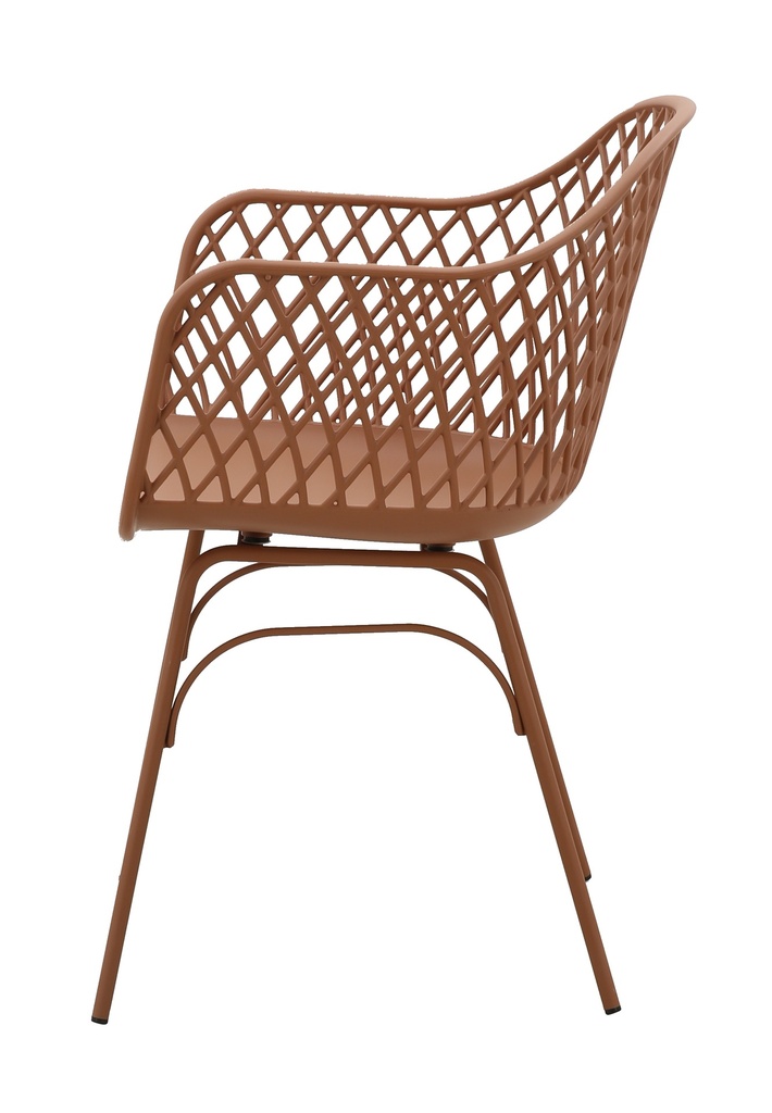 SILLA OSLO COMEDOR - COLOR TERRACOTA