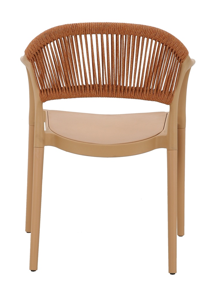 SILLA SAHARA COMEDOR AMARLLIO (57*52*81CM)