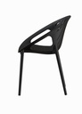 SILLA DELMY COMEDOR NEGRO (54*57*80CM)