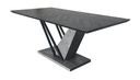 MESA FERDINAND 180X90X75CMS NEGRO