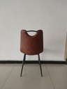 SILLA  COMEDOR CHAPILLA MARRÓN(50*50*86CM)