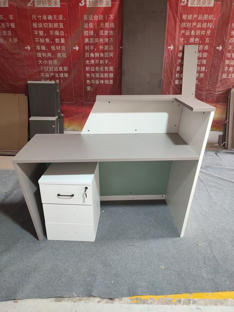 RECEPCION(140*60*110CM) 251411 VERDE Y BLANCO