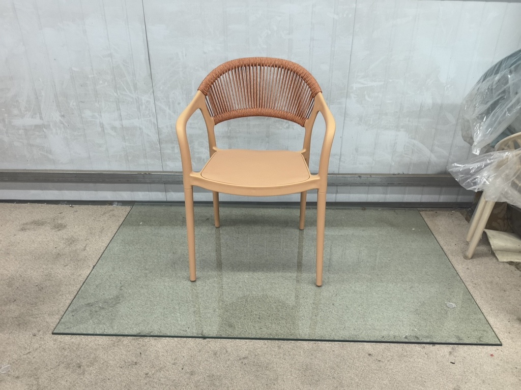 SILLA SAHARA COMEDOR AMARLLIO (57*52*81CM)