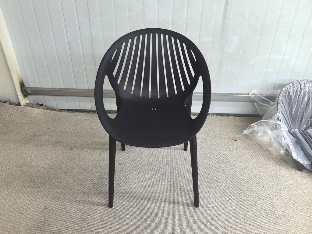 SILLA DELMY COMEDOR NEGRO (54*57*80CM)