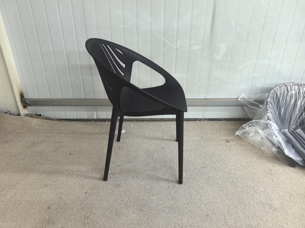 SILLA DELMY COMEDOR NEGRO (54*57*80CM)