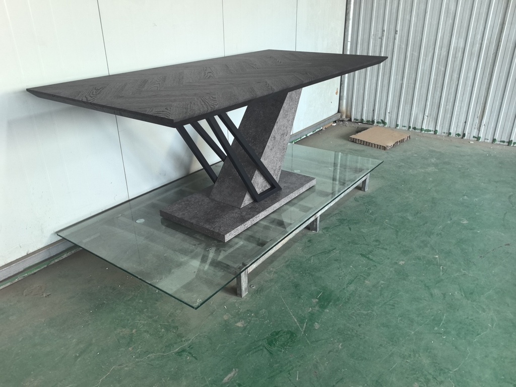 MESA FERDINAND 180X90X75CMS NEGRO