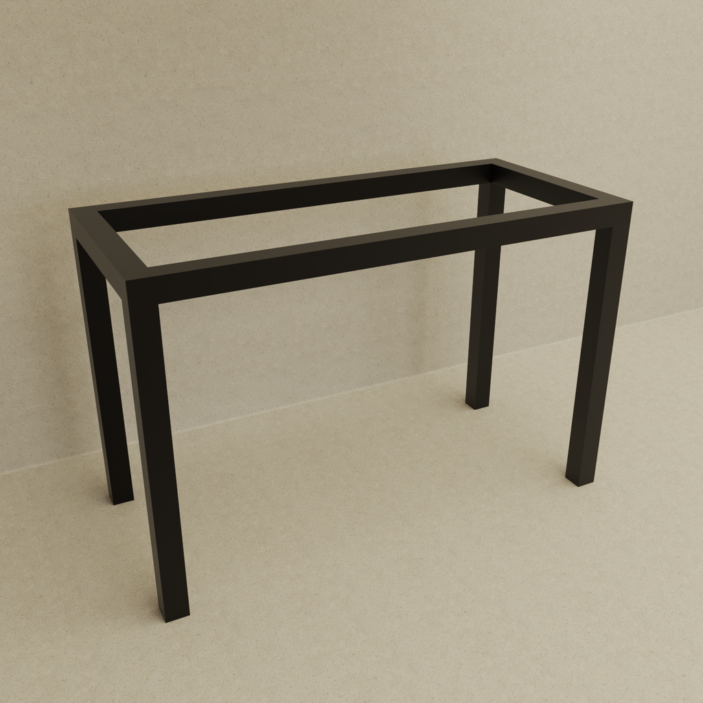 BASE LEMPIRA METALICA DE 4 PATAS COLOR NEGRO PARA MESA DE 24x48¨ RECTANGULAR.png