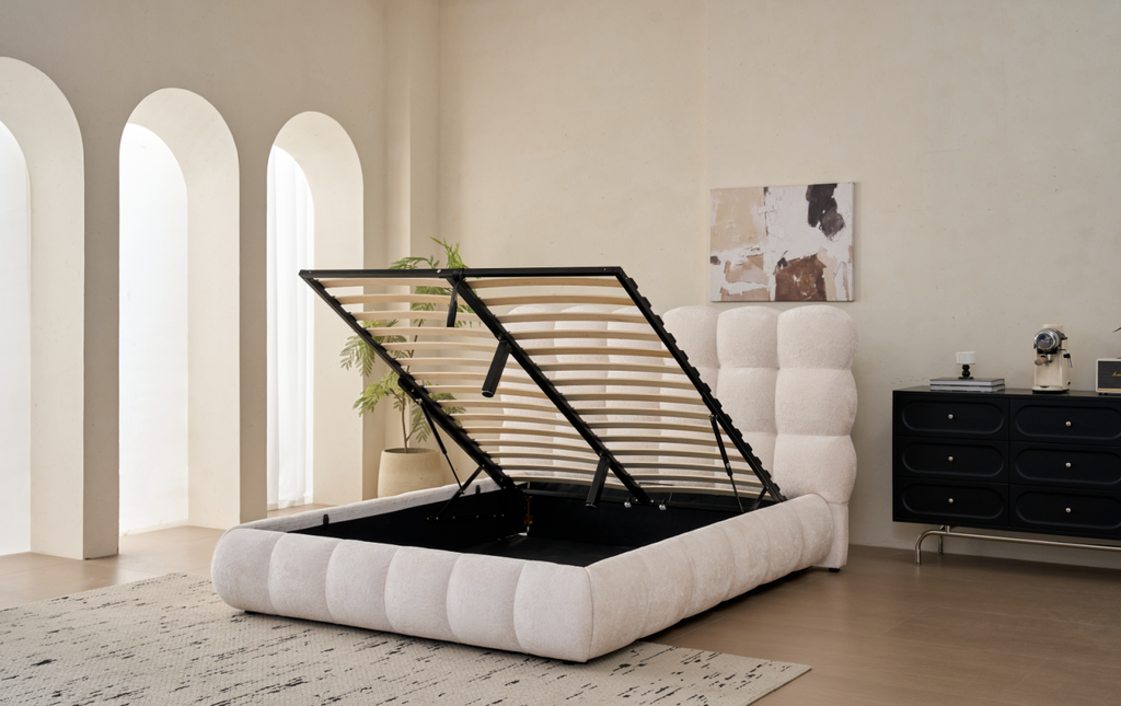 CAMA BENSON KING BLANCO (193CM*203CM)