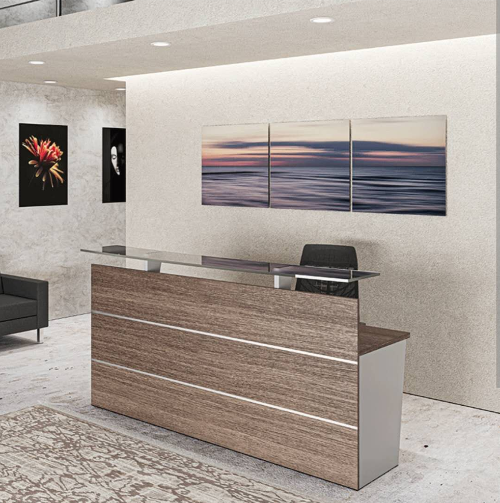 RECEPCION JAYSON ROBLE CON GRIS (240*60*100CM)