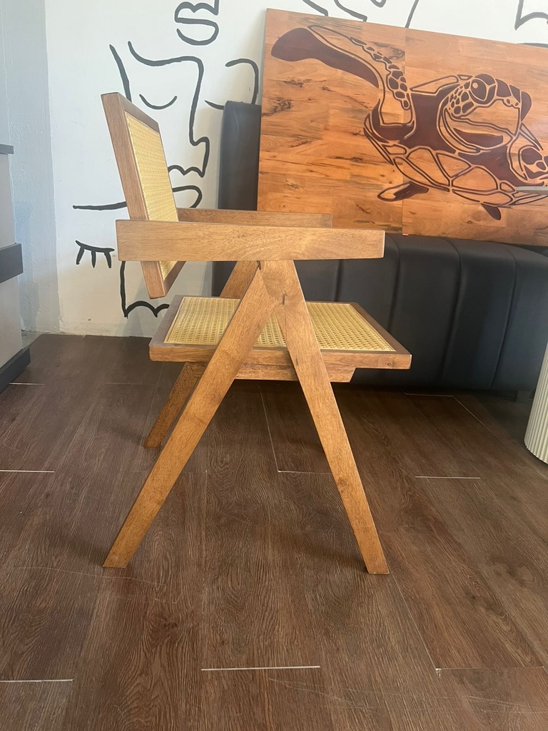 SILLA COMEDOR OPORTO  CAFÉ (53*51*83CM)