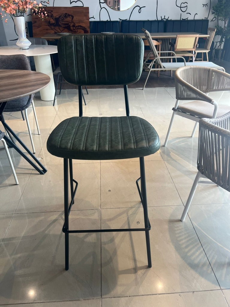 SILLA BAR LOREN VERDE (55.5*55.5*110CM)