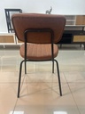 SILLA COMEDOR LOREN CAFE OSCURO (49x56.5x81CM)