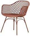 SILLA OSLO COMEDOR - COLOR TERRACOTA-PP