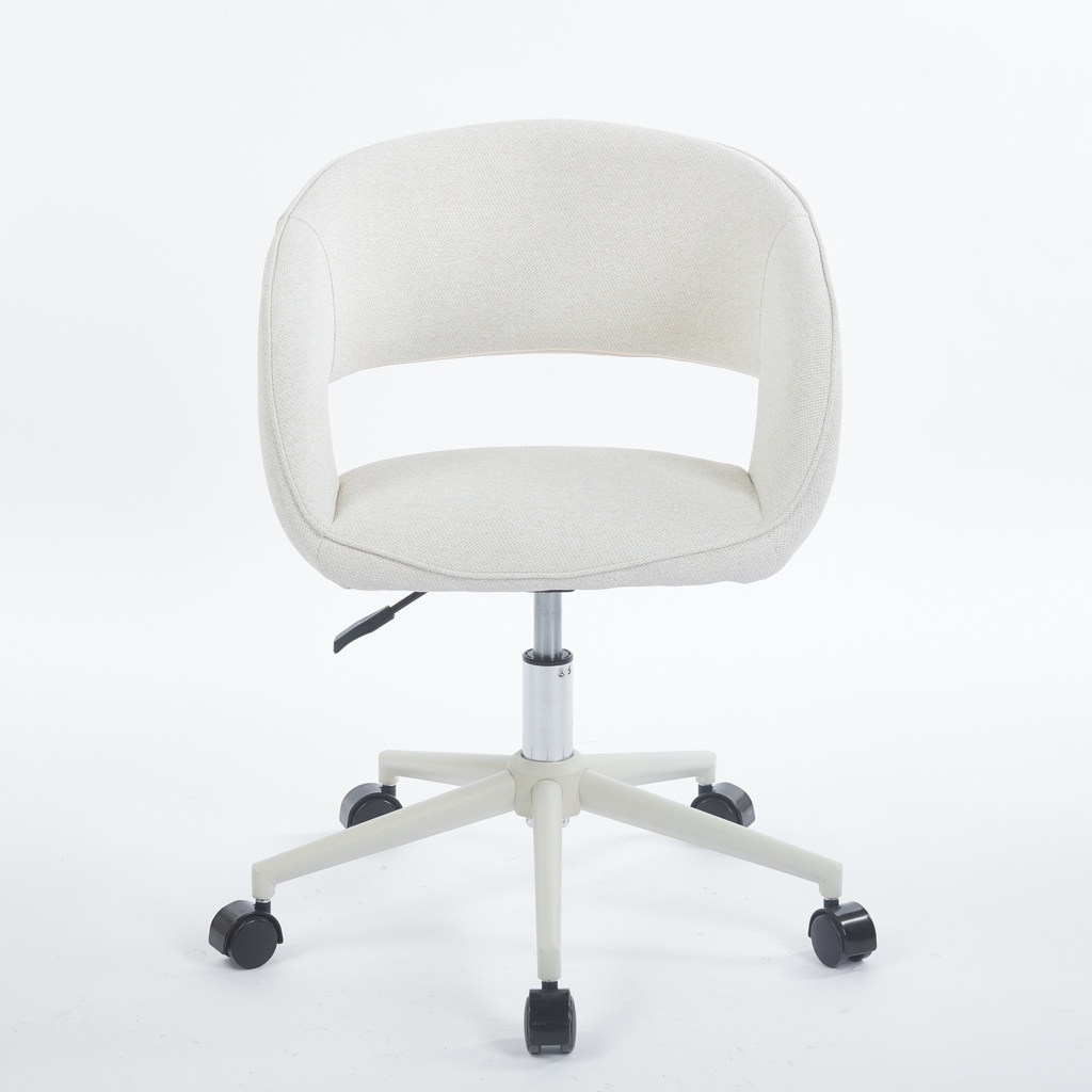 SILLA DE OFICINA HOLLY BEIGE(52x58x73/81x41/52CM)