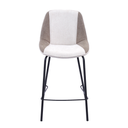 SILLA BAR DEB GRIS CON CAFÉ1048 (47.5x54x97x65CM)-UPH