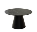 MESA COMEDOR LIZ NEGRA (DIA120 X 75CM ALTURA)