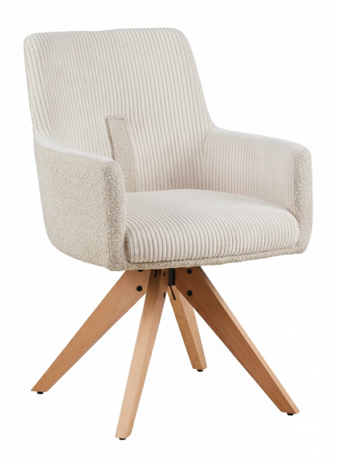 SILLA COMEDOR MUSE BEIGE (59*63*85CM)