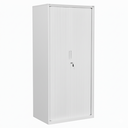 ARMARIO CON PUERTA ENROLLABLE METALICO PARKER BLANCO(185*90*45CM)