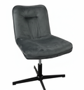 SILLA KURT GIRATORIA GRIS(45*54*101CM)-UPH