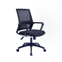 SILLA DE OFICINA 815B NEGRA(59×42×57CM)-OFF