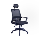 SILLA DE OFICINA 815A CON CABECERA NEGRA(59×42×57CM)-OFF