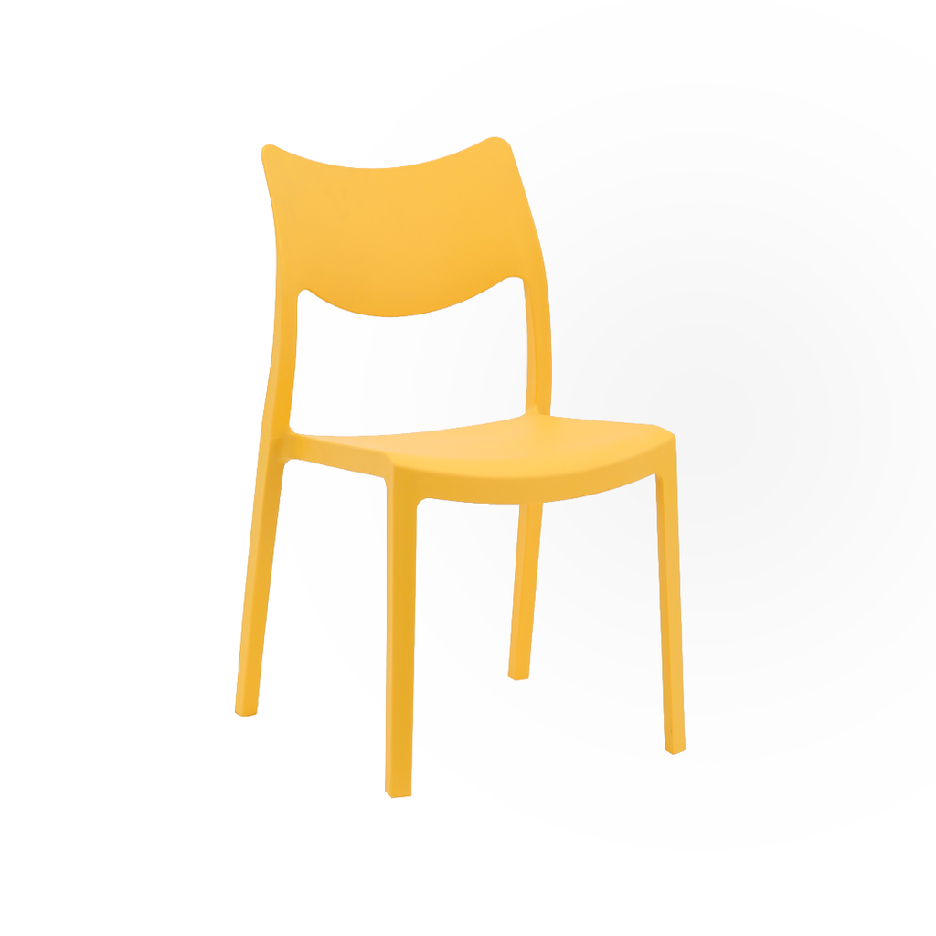 SILLA ANDY COMEDOR COLOR AMARILLO