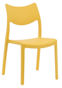 SILLA ANDY COMEDOR COLOR AMARILLO