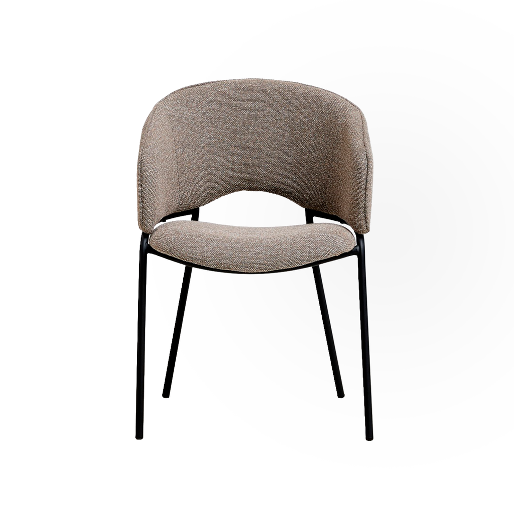 SILLA COMEDOR GINO CAFÉ GREISH (56x57x83x48CM)-UPH