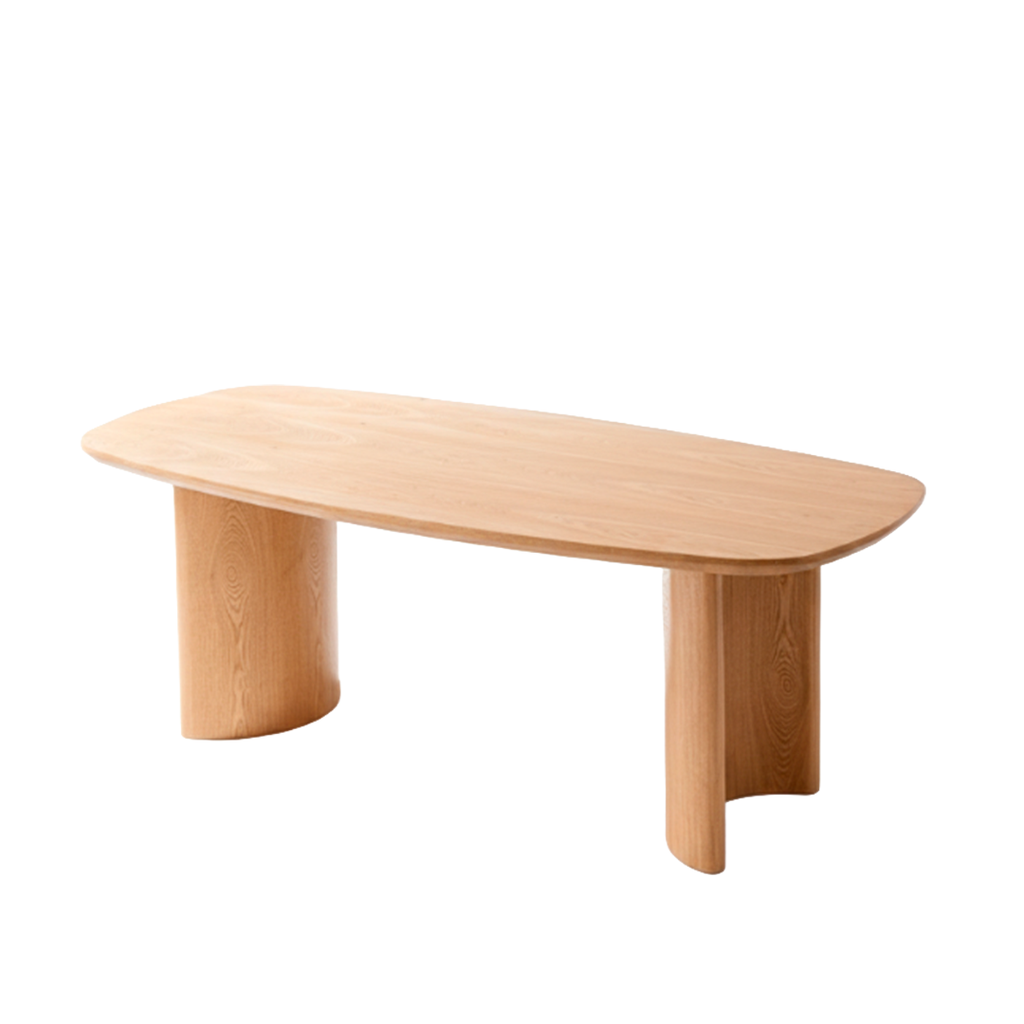 MESA COMEDOR LINDA COLOR ROBLE (210x100x75CM)