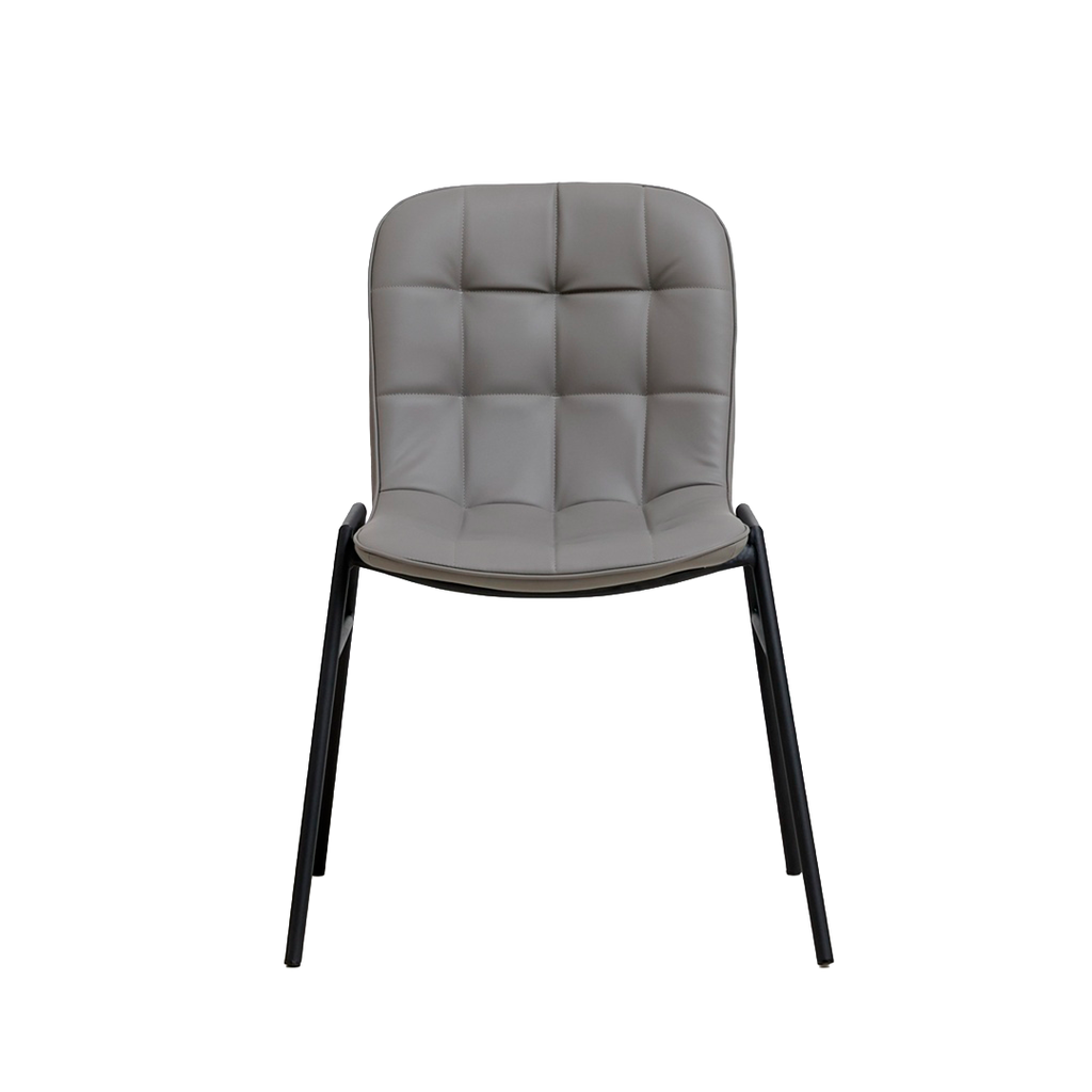 SILLA COMEDOR RAVEN GRIS (60x62x82.5x47CM)