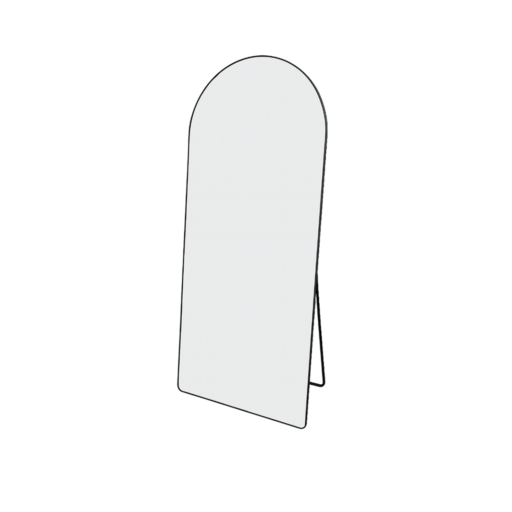 ESPEJO MARCO DE NEGRO 80x180CM