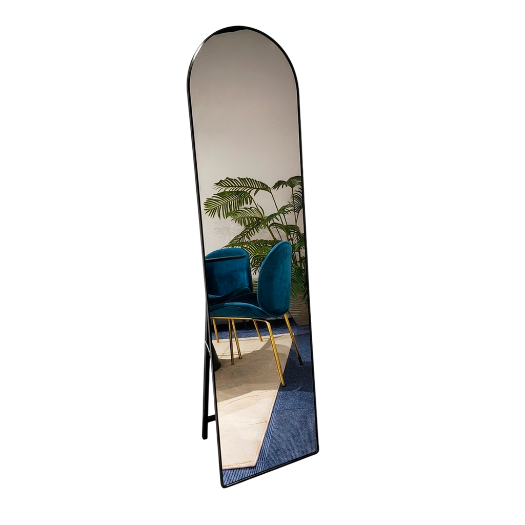 ESPEJO DE TOCADOR NEGRO(150*40CM)