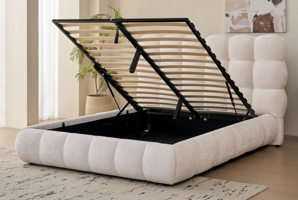 CAMA BENSON QUEEN BLANCO (153*203CM)
