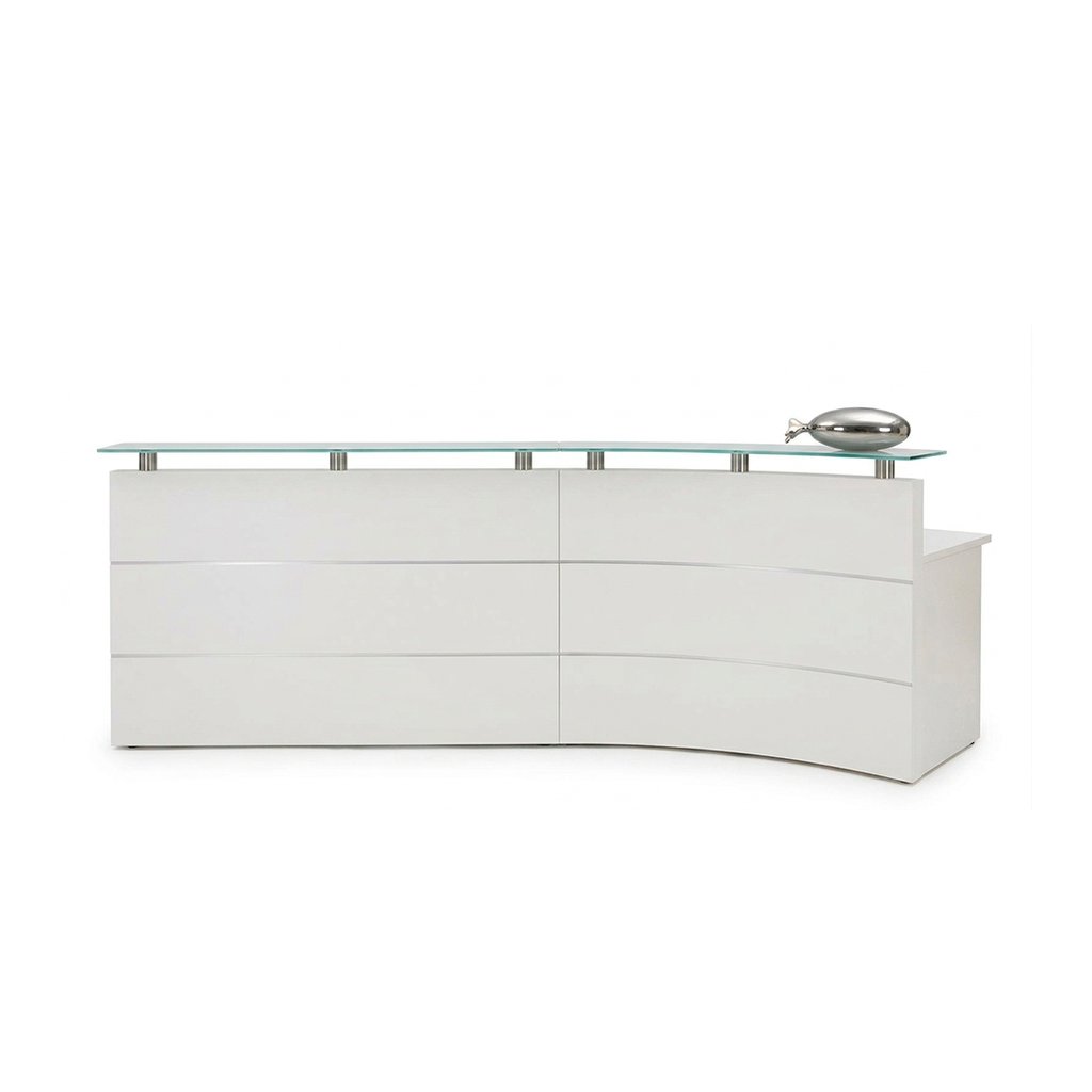 RECEPCION HUDSON BLANCO (140*60*75CM)
