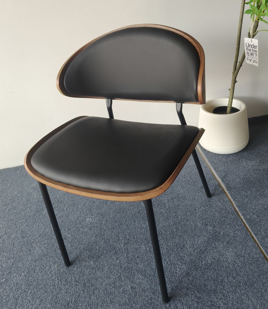 SILLA COMEDOR TORINO #2 NEGRO (43*51*74CM)-UPH