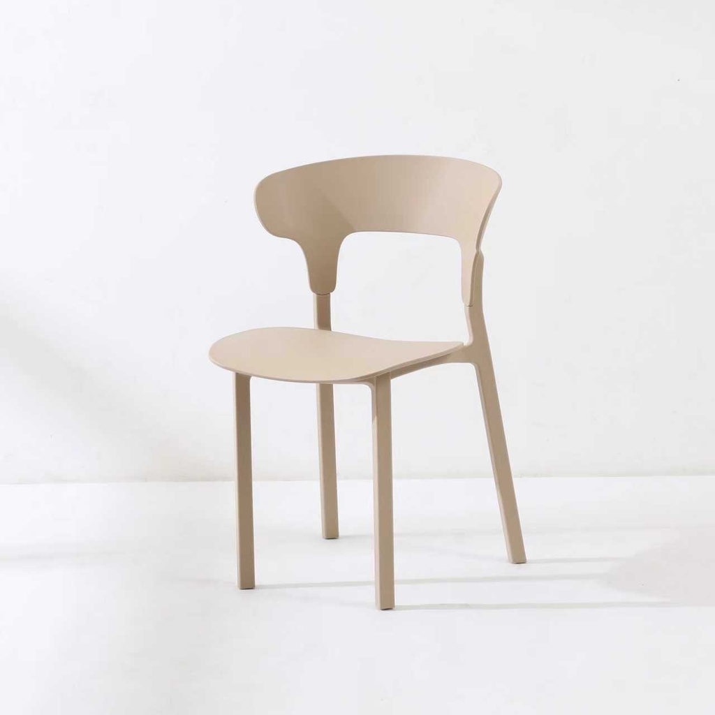 SILLA COMEDOR HARRISON BEIGE (45.3*52*78.5CM)-PP