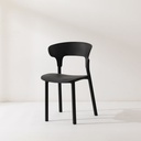 SILLA COMEDOR HARRISON NEGRA (45.3*52*78.5CM)-PP