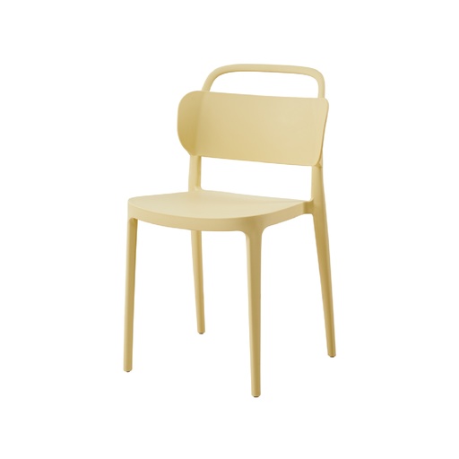 [34981] SILLA DUBLIN COMEDOR - COLOR AMARILLO-PP