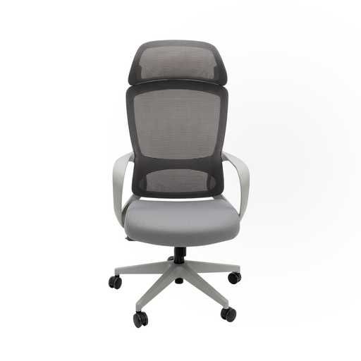 [ARIS1001] SILLA ARIS 6247A-HS (TODA GRIS) CON CABECERA-++