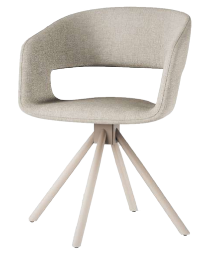 [24062395] SILLA COMEDOR HOLLY BEIGE(52x58x81x48CM)-UPH