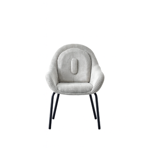 [23062051] SILLA COMEDOR BELLA GRIS CLARO(62x69x82x47CM)-UPH