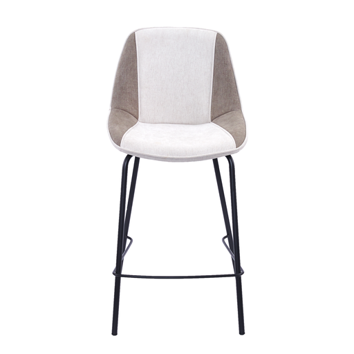 [23061065] SILLA BAR DEB GRIS CON CAFÉ1048 (47.5x54x97x65CM)